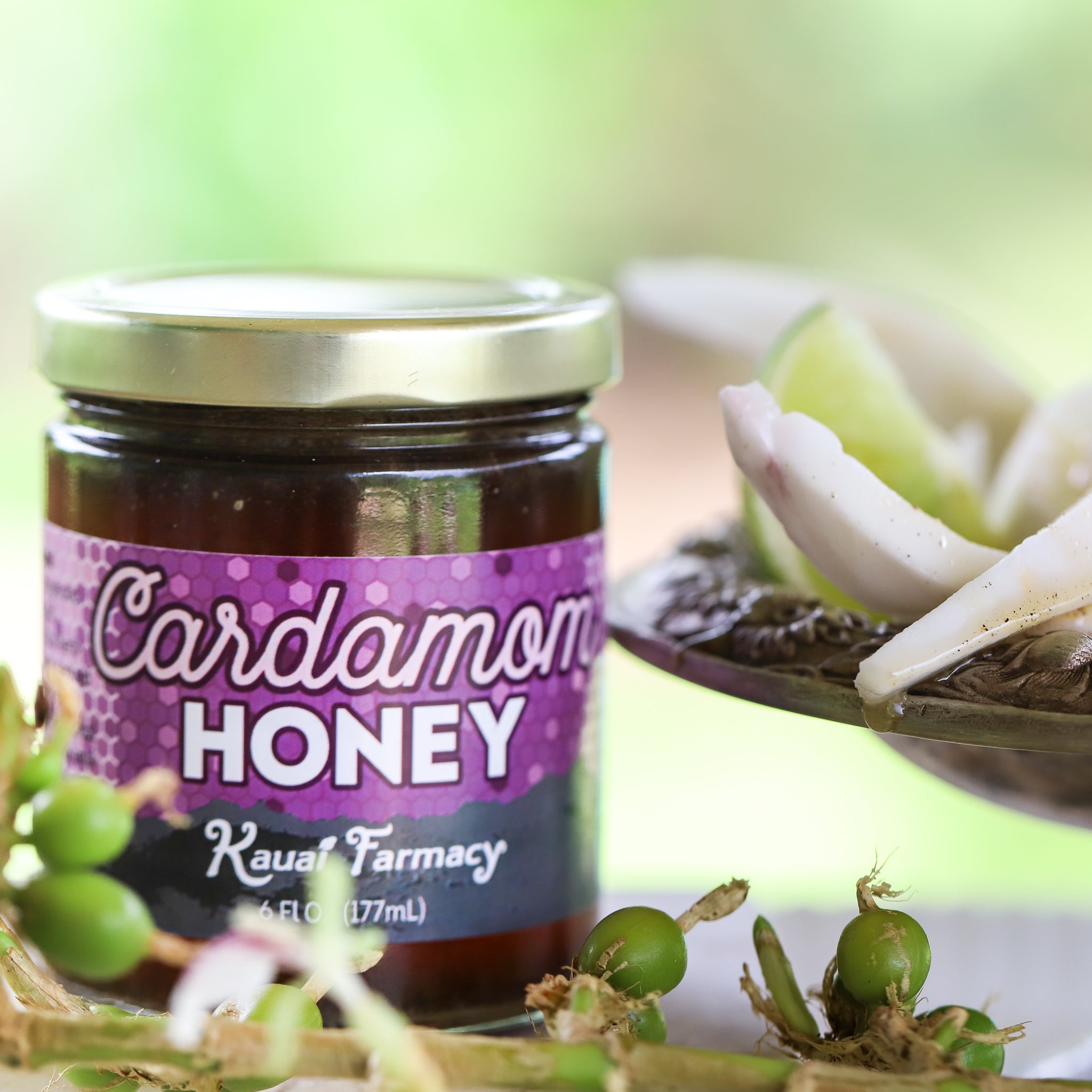 Cardamom Honey