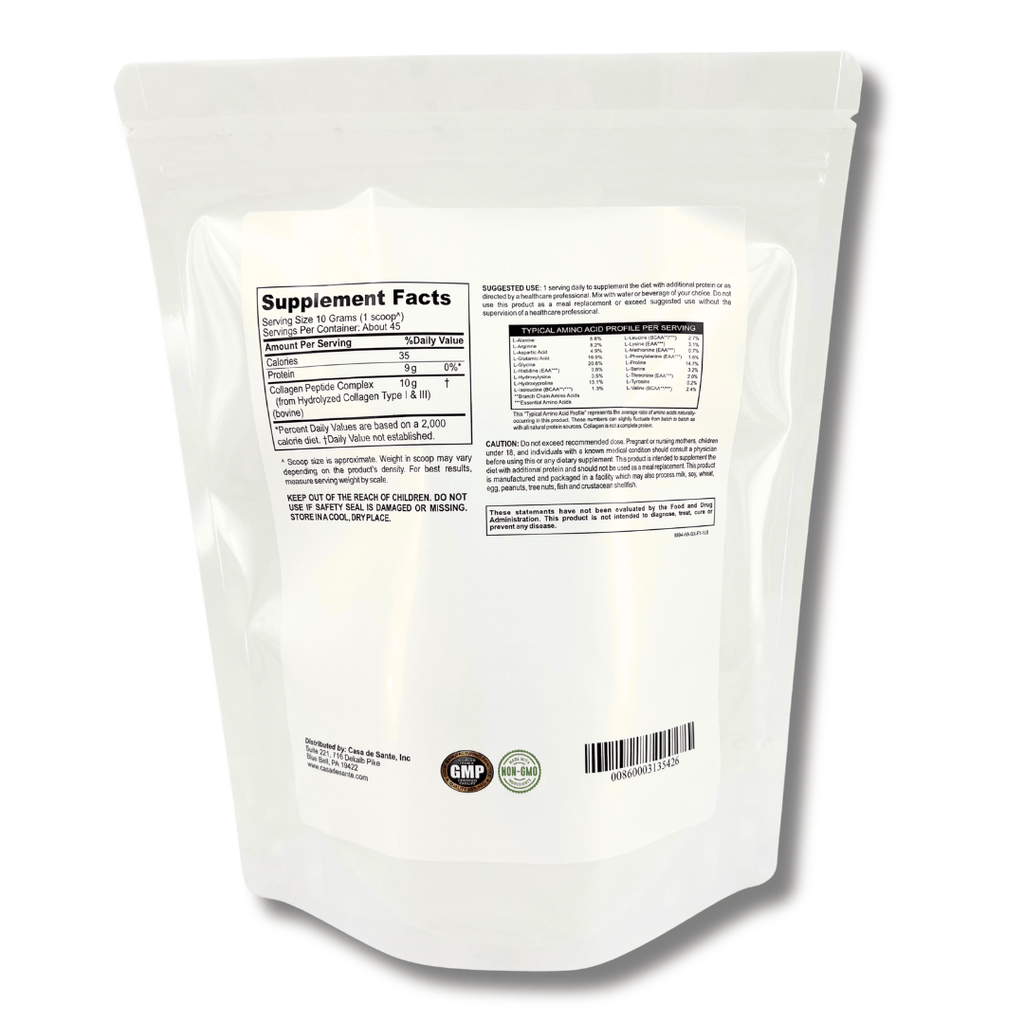 Elemental Collagen Peptides | Low FODMAP & GLP-1 Gentle Protein for Hair, Skin & Joints