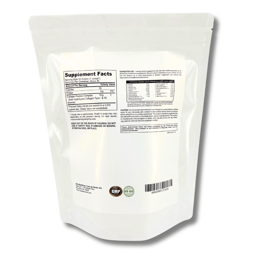Elemental Collagen Peptides | Low FODMAP & GLP-1 Gentle Protein for Hair, Skin & Joints