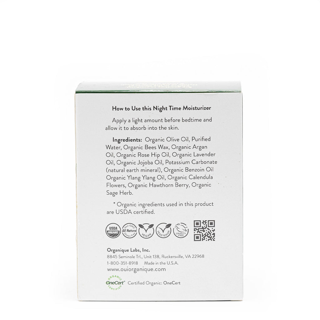 OUI ORGANIQUE Calendula Anti-Aging Night Cream Products